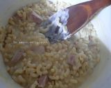 Une image de l'étape 4 de Coquillettes au saucisson et roquefort 🥣.