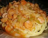 Foto del paso 4 de la receta: Salsa de salchichas fácil 🍝