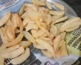 A picture of step 1 of Honey Chilli Potato.