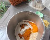Foto langkah ke 2 dari resep 🇮🇩Donat labu mini merah putih 🇮🇩.