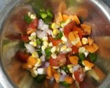 A picture of step 1 of Corn Sandwiches.