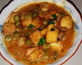 A picture of step 5 of Shahi Matar Paneer.