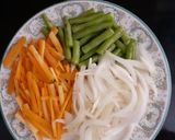 Foto langkah ke 1 dari resep Kakiage/Bakwan Sayur Ala Jepang Mudah dan Praktis.