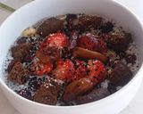 Φωτογραφία βήματος 2 της συνταγής Super bowl 🥣 υγιεινό πρωινό ♠️💜