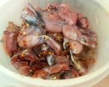 Hình bước làm 1 của món Mì quảng ếch