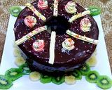 صورة لخطوة 1 من وصفة كريماس كيك Christmas cake