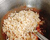 A picture of step 5 of Namkeen Puffed Rice (jain recipe).