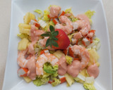 Foto del paso 1 de la receta: Cocktail de marisco con salsa rosa🦐🦐