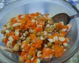 Foto del paso 3 de la receta: Jardinera con presa de pollo cocido