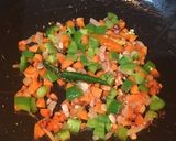 A picture of step 4 of Soupy Noodles.