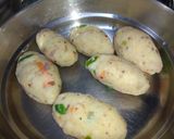 चीजी नूडल्स कटलेट (Cheese noodles cutlet recipe in Hindi) रेसिपी चरण 4 फोटो