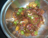 अरबी चाट (Arbi Chaat recipe in Hindi) रेसिपी चरण 4 फोटो