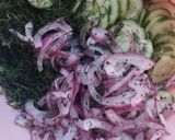 عکس مرحله 2 از دستور سالاد خیار وشوید🥒🧄🥗