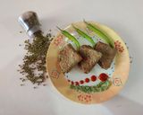 A picture of step 3 of Hara Moong chilla.