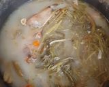 A picture of step 1 of Mutton Thukpa.
