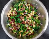 A picture of step 3 of Three Bean Salad.
