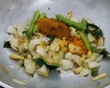 A picture of step 6 of Papdi Sabzi (Indian Broad Beans) Flat Green Beans.