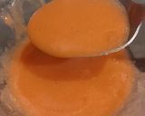 Une image de l'étape 4 de Billes de tomate 🍅 basilic en cuisine moléculaire.