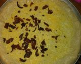 A picture of step 7 of Breakfast Pizza (stuffed crust).