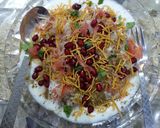 A picture of step 8 of Dahi Vada.