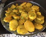 Foto del paso 1 de la receta: Papas al horno con ajo y perejil a la Rosita