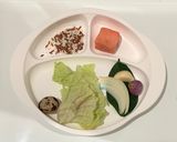 Foto langkah ke 1 dari resep MPASI 6m menu lengkap - ikan salmon telur puyuh.