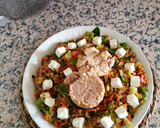 Foto del paso 7 de la receta: Ensalada de Lentejas de bote con Atún y feta