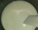 A picture of step 1 of Burger bread.