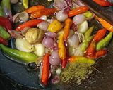 Foto langkah ke 2 dari resep Sayur lodeh kacang panjang tahu.