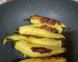 A picture of step 2 of Stuffed Chilli (Bharaleli Mirchi).