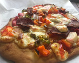 A picture of step 4 of Lazy pizza.