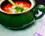 A picture of step 14 of Hot_n_Sour_SoupWith Fried_Wonton.