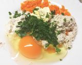 Sárgarépás-zabpelyhes gombóc (levesbetét) 🥕 recept fázis 3 fotója
