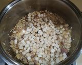 A picture of step 3 of Porcini Mushroom and Sausage Risotto.