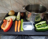 Foto del paso 1 de la receta: Caldo de verduras