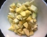 A picture of step 2 of Fruit salad with dried fruits.