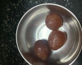 A picture of step 1 of Gulab Jamun paratha.
