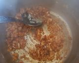 A picture of step 7 of Vegetarian enchiladas with coriander lime rice.