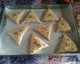 Une image de l'étape 4 de Triangles Gourmands aux Épinards, Olives et Fromage.