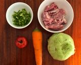 Hình bước làm 1 của món Canh su hào nấu xương 🤪