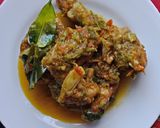 Foto langkah ke 5 dari resep Ayam Sambal Hijau / Ayam Lado Ijo.