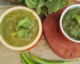 A picture of step 4 of Green Chutney.