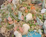 Foto del paso 2 de la receta: Arroz de menestra con caldo de codillo