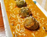 A picture of step 8 of Palak Kofta.