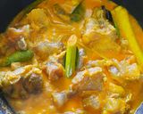 Foto langkah ke 2 dari resep Gulai Tunjang Padang.