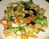Foto del paso 2 de la receta Fideos de arroz con salteado de verduras
