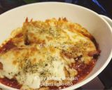 Gambar langkah 6 resipi Mozzarella chicken.