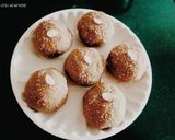 A picture of step 4 of Wheat flour old traditional soft churma ladoo.