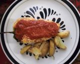 Foto del paso 11 de la receta: Chile poblano relleno hojaldrado