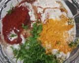 A picture of step 2 of Rajasthani korma roti.